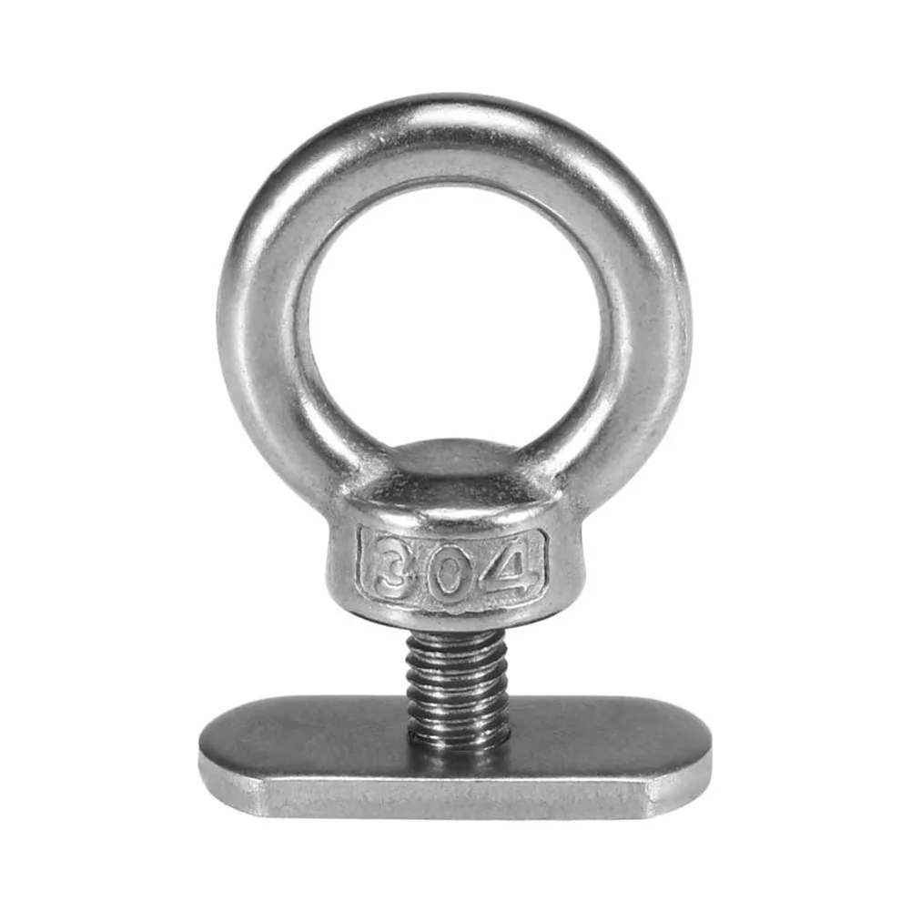 2PC Kayak Pack Stainless Steel Track Mount Kayak Tie Down Eyelet For Most Track Systems To Hold Your Bungee Cord Ropes
2PC Kayak Pack Stainless Steel Track Mount Kayak Tie Down Eyelet For Most Track Systems To Hold Your Bungee Cord Ropes
