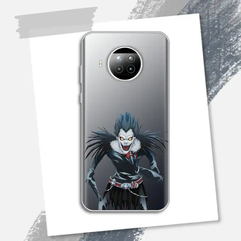 Death Note Pattern Phone Case Transparent for Xiaomi Redmi note 10 t 8 9 pro lite 11
Death Note Pattern Phone Case Transparent for Xiaomi Redmi note 10 t 8 9 pro lite 11