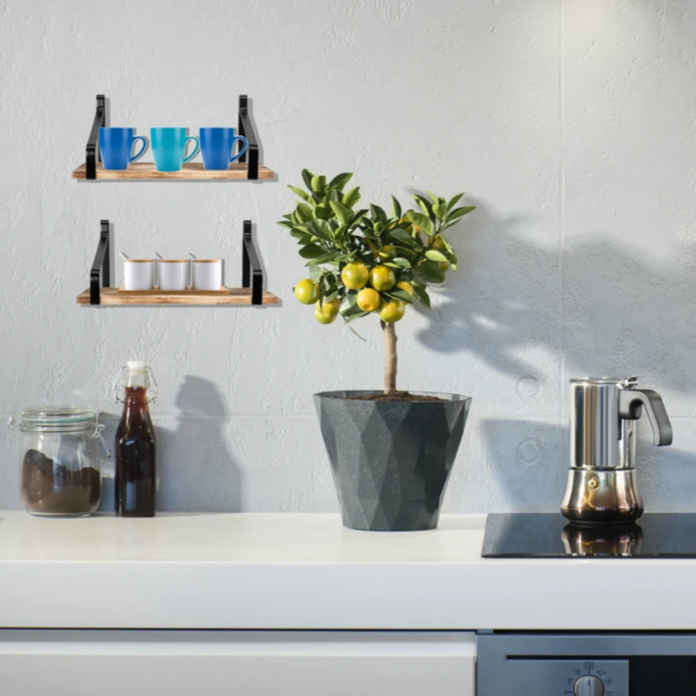 Set of 2 Floating Shelf Storage Organizer Wall Mount Rustic Wood Wall Shelves for Office Living Room Bathroom Bedroom Kitchen
Set of 2 Floating Shelf Storage Organizer Wall Mount Rustic Wood Wall Shelves for Office Living Room Bathroom Bedroom Kitchen