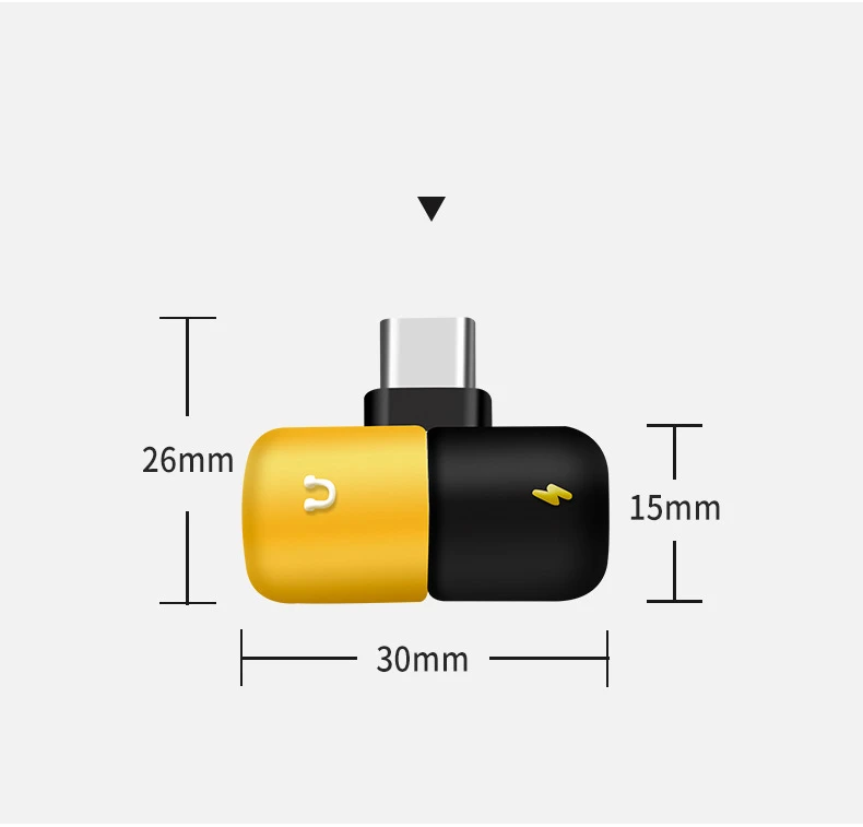 1PCs 2 in 1 Type C To 3.5 mm Earphone Jack aux Adapter Charging Audio Cable Converter USB Type C Splitter Headphone Adapter
1PCs 2 in 1 Type C To 3.5 mm Earphone Jack aux Adapter Charging Audio Cable Converter USB Type C Splitter Headphone Adapter