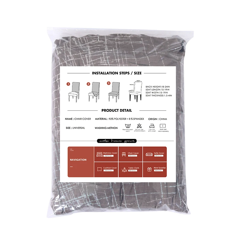 Chair Covers Spandex Elastic Removable Chair Cover Stretch Anti-dirty Wedding Seat Covers Dining Housse De Chaise 1/2/4/6PCS
Chair Covers Spandex Elastic Removable Chair Cover Stretch Anti-dirty Wedding Seat Covers Dining Housse De Chaise 1/2/4/6PCS