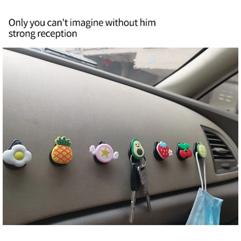 Домашний декор крючки для хранения фрукты животные искусственные автомобильные
