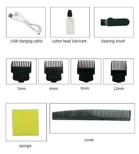 Professional Hair Trimmer Digital USB Rechargeable Hair Clipper for Men Haircut Ceramic Blade Razor Hair Cutter Barber Machine
Professional Hair Trimmer Digital USB Rechargeable Hair Clipper for Men Haircut Ceramic Blade Razor Hair Cutter Barber Machine