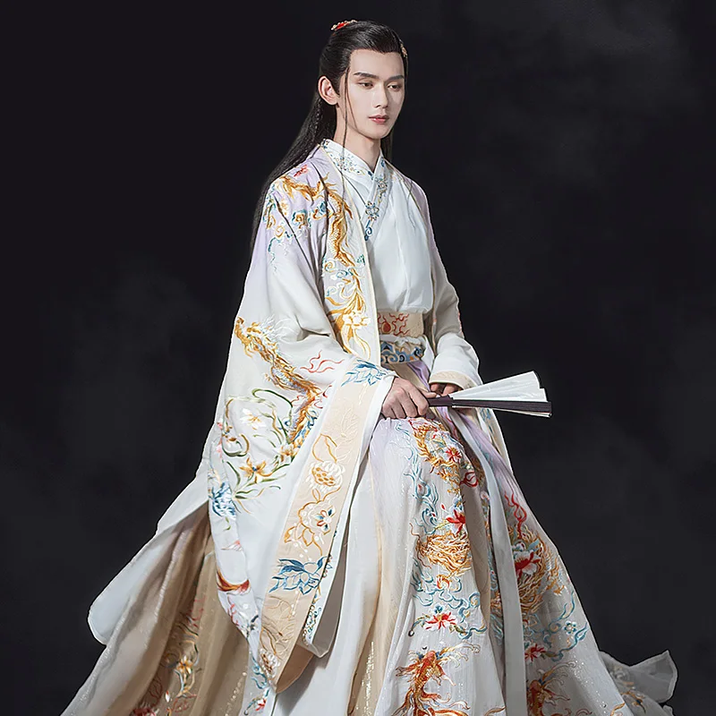 Chinese Style Grand Wedding Dress Men and Women Hanfu Wedding Dress Hand-embroidered Top-quality High-end Tailor Limited Edition 
Chinese Style Grand Wedding Dress Men and Women Hanfu Wedding Dress Hand-embroidered Top-quality High-end Tailor Limited Edition