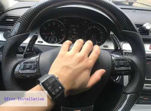 Steering Wheel Shift Paddles Fit For VW Golf 6 MK6 VI GTI R20 Scirocco Passat CC black
Steering Wheel Shift Paddles Fit For VW Golf 6 MK6 VI GTI R20 Scirocco Passat CC black