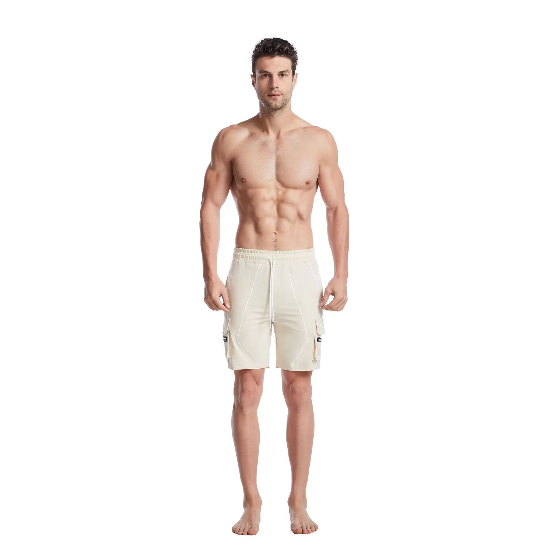 Men's Summer Fitness Sports Shorts Loose Cargo Shorts Sathleisure with Pocket Nickel Print Stripe
Men's Summer Fitness Sports Shorts Loose Cargo Shorts Sathleisure with Pocket Nickel Print Stripe