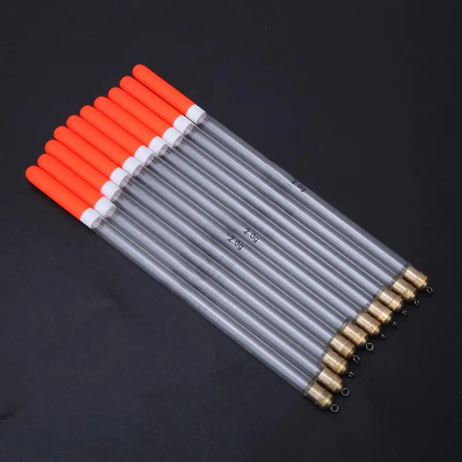10pcs 2g 2.5g 3g Fishing Floats Bobber Hollow Fish Floating Stick Tube Multi-Purpose Fish Feed Baits Carp Fishing Accessories
10pcs 2g 2.5g 3g Fishing Floats Bobber Hollow Fish Floating Stick Tube Multi-Purpose Fish Feed Baits Carp Fishing Accessories
