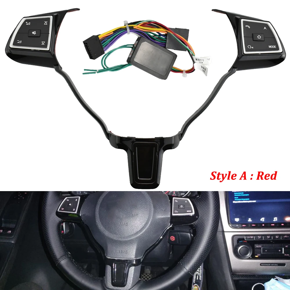 Автомобильные аксессуары для VW Golf 4 5 6 7 Passat b5 b6 Tiguan TiguanL Touareg, Многофункциональная кнопка переключения рулевого колеса
Автомобильные аксессуары для VW Golf 4 5 6 7 Passat b5 b6 Tiguan TiguanL Touareg, Многофункциональная кнопка переключения рулевого колеса