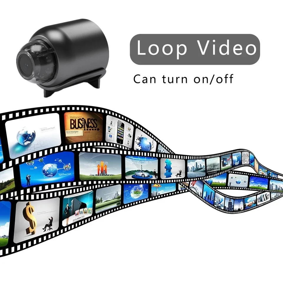 Беспроводная мини-камера видеонаблюдения с поддержкой Wi-Fi 1080P | Электроника