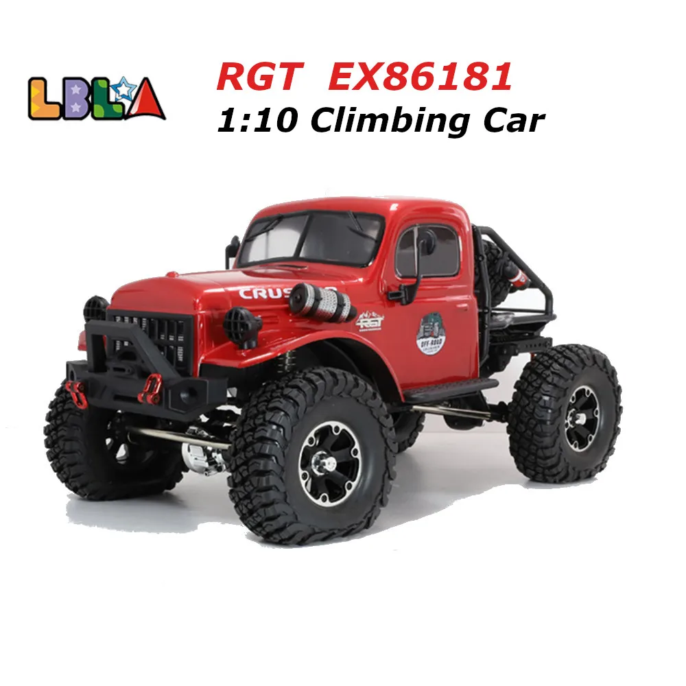RGT EX86181 RTR RC Car 1:10 2.4Ghz 4WD 25km/h Drift Climb Rock Crawler Remote Control Vehicles RTR Models Toys for Children
RGT EX86181 RTR RC Car 1:10 2.4Ghz 4WD 25km/h Drift Climb Rock Crawler Remote Control Vehicles RTR Models Toys for Children