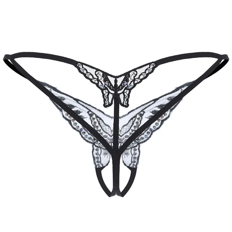 Sequin Embroidery Crotch t-pants Women's Sexy Underwear Taste Transparent Color T Pants
Sequin Embroidery Crotch t-pants Women's Sexy Underwear Taste Transparent Color T Pants