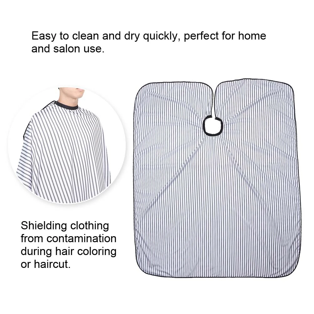 Professional hairdresser cape haircut hair dye hairdressing apron barber shop styling tool accessory
Professional hairdresser cape haircut hair dye hairdressing apron barber shop styling tool accessory