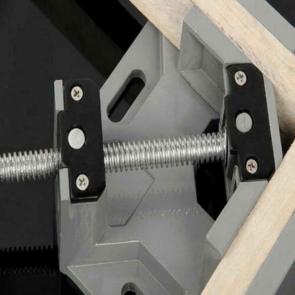 90 Degree Right Angle Clip Clamp Tool Adjustable Woodworking Frame Clip Aluminum Alloy Single Handle Metal Welding Clamps
90 Degree Right Angle Clip Clamp Tool Adjustable Woodworking Frame Clip Aluminum Alloy Single Handle Metal Welding Clamps