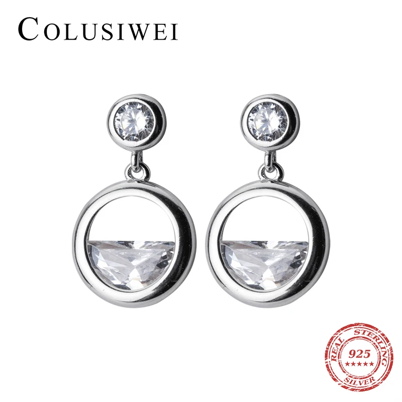 Colusiwei Water Design Dangle Earrings for Women Clear CZ 925 Sterling Silver Drop Earrings Jewelry Korean Fashion Jewelry
Colusiwei Water Design Dangle Earrings for Women Clear CZ 925 Sterling Silver Drop Earrings Jewelry Korean Fashion Jewelry