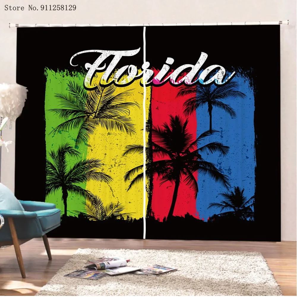 Coconut Tree Window Curtains 3D Print Tropical Plants Window Drapes 2 Panels Seaside Window Treatments For Home Window Curtain
Coconut Tree Window Curtains 3D Print Tropical Plants Window Drapes 2 Panels Seaside Window Treatments For Home Window Curtain