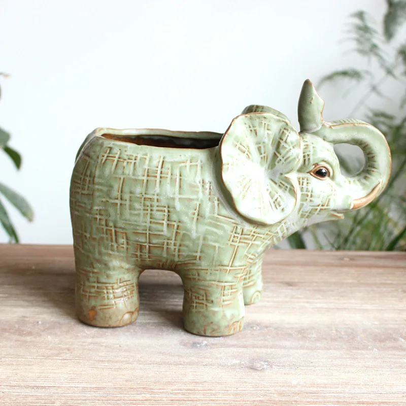 Фото Керамическая многофункциональная деталь оптовая продажа творческий слон