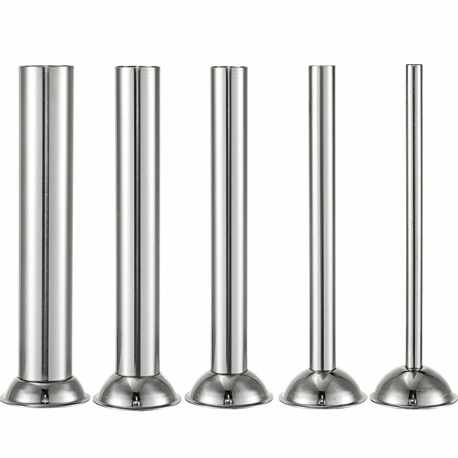 3L Sausage Filler Stuffer Vertical Stainless Steel Salami Maker 4 Interchangeable Commercial Stainless Steel 
3L Sausage Filler Stuffer Vertical Stainless Steel Salami Maker 4 Interchangeable Commercial Stainless Steel