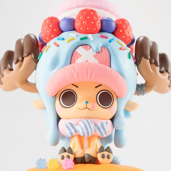 11 см аниме One Piece Tony Chopper candy cake Action figuetes figuals Коллекционная Фигурка модель игрушки