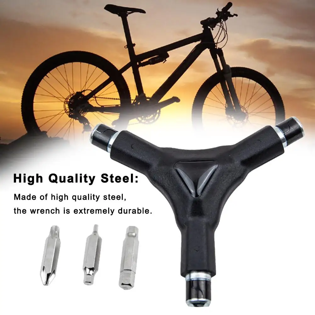 Shaped Bicycle Wrench Y Outer Hexagonal Wrenches Road Bike Key Tools for Skateboards Scooters Bicycles
Shaped Bicycle Wrench Y Outer Hexagonal Wrenches Road Bike Key Tools for Skateboards Scooters Bicycles