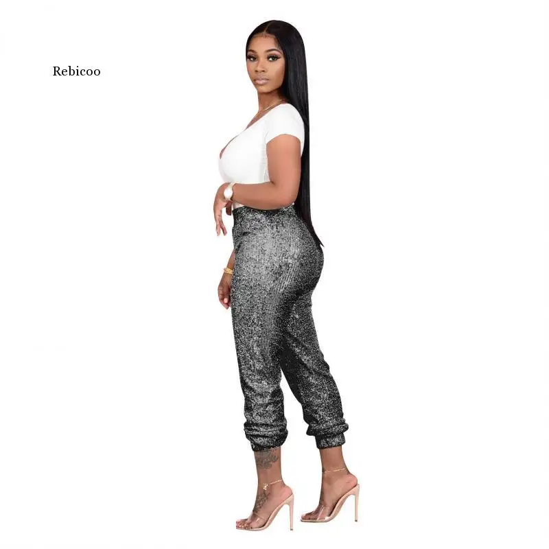 Autumn Winter Women Pencil Pants Leggings High Waist Bottom Trousers Sequnined Jogger Pants Night Club Sweatpants
Autumn Winter Women Pencil Pants Leggings High Waist Bottom Trousers Sequnined Jogger Pants Night Club Sweatpants