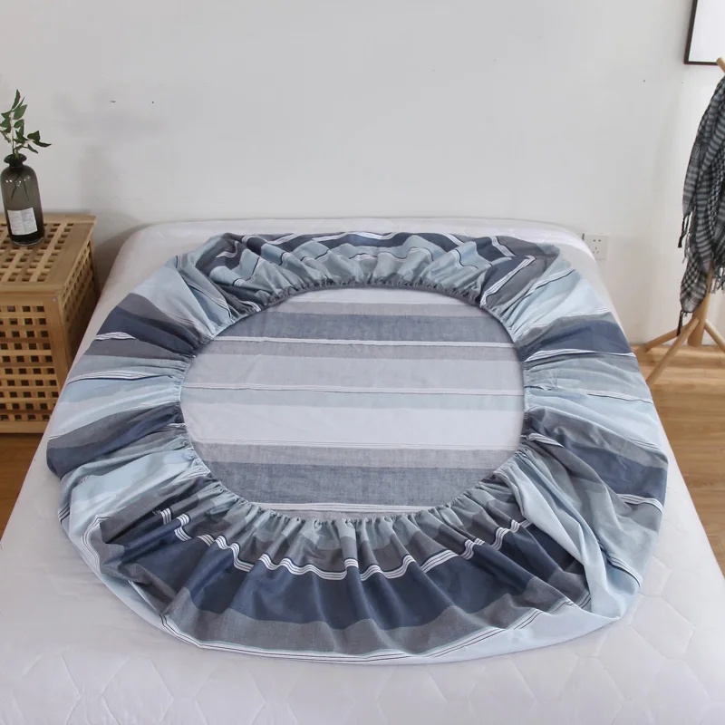 Hot Sale Stripe Bed Fitted Sheets Cotton Fabric Bed Sheets With Elastic Bed Sheet For High Thin Mattress Cover-3pcs Bedspread
Hot Sale Stripe Bed Fitted Sheets Cotton Fabric Bed Sheets With Elastic Bed Sheet For High Thin Mattress Cover-3pcs Bedspread