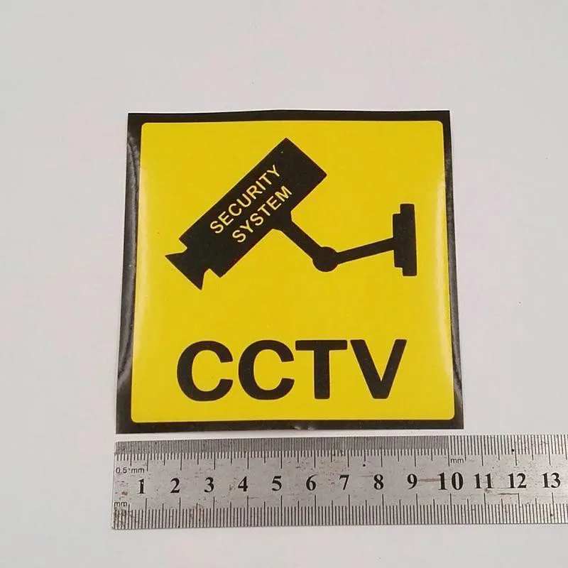 Waterproof Sunscreen PVC CCTV Video Surveillance Security Camera Alarm Sticker Warning Decal Signs
Waterproof Sunscreen PVC CCTV Video Surveillance Security Camera Alarm Sticker Warning Decal Signs