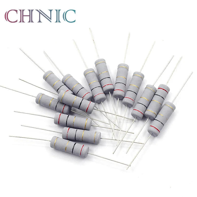 20PCS 3W Carbon Film Resistor 5% 1R - 1M 1R 4.7R 10R 22R 33R 47R 1K 4.7K 10K 100K 10 22 33 47 4K7 ohm oxide film resistance
20PCS 3W Carbon Film Resistor 5% 1R - 1M 1R 4.7R 10R 22R 33R 47R 1K 4.7K 10K 100K 10 22 33 47 4K7 ohm oxide film resistance
