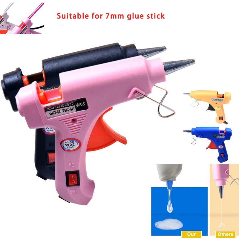 Клеевой пистолет для самостоятельной сборки, 20 Вт, пистолет для термоклея, пневматический инструмент, профессиональные высокотемпературны...
Клеевой пистолет для самостоятельной сборки, 20 Вт, пистолет для термоклея, пневматический инструмент, профессиональные высокотемпературны...