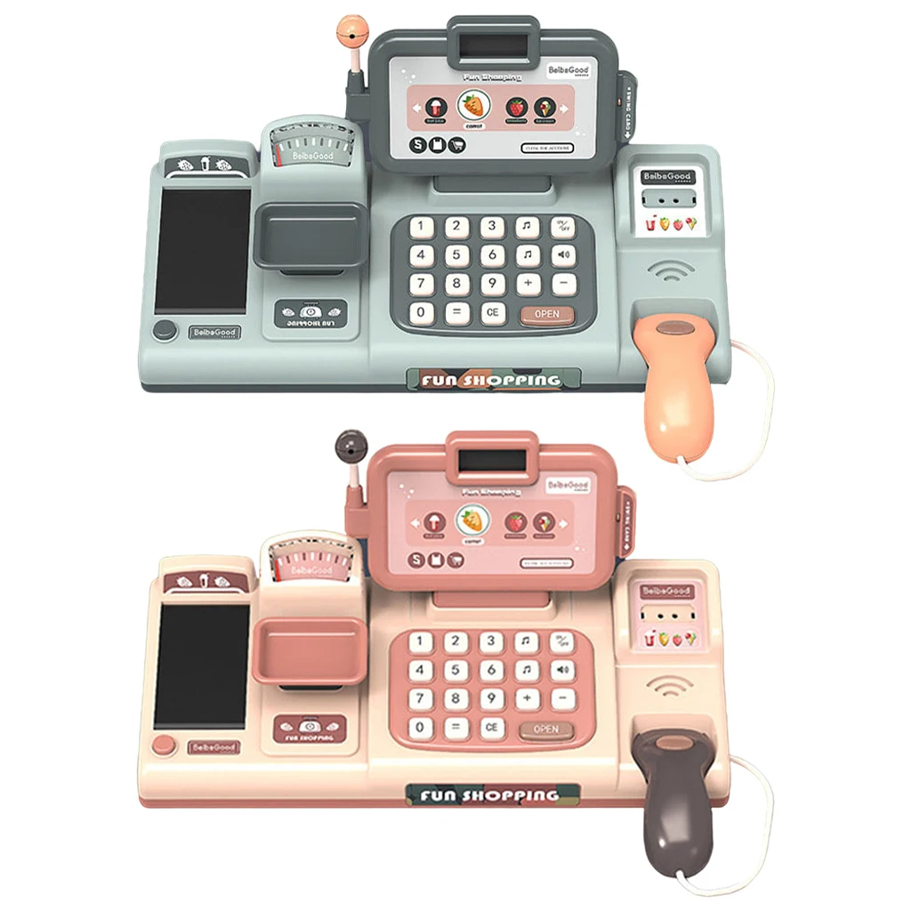Cash Register Pretend Play Toy Interactive Toy Cash Register Pretend Play Supermarket Cashier Toy for Kids Unisex Children
Cash Register Pretend Play Toy Interactive Toy Cash Register Pretend Play Supermarket Cashier Toy for Kids Unisex Children