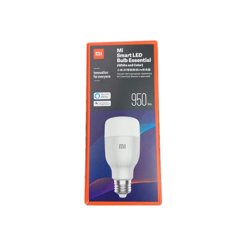 Xiaomi LED Smart Bulb Essential Lite Global Color n White APP WIFI Voice Control 9W 16 Millions Color Temperature Lamp
Xiaomi LED Smart Bulb Essential Lite Global Color n White APP WIFI Voice Control 9W 16 Millions Color Temperature Lamp