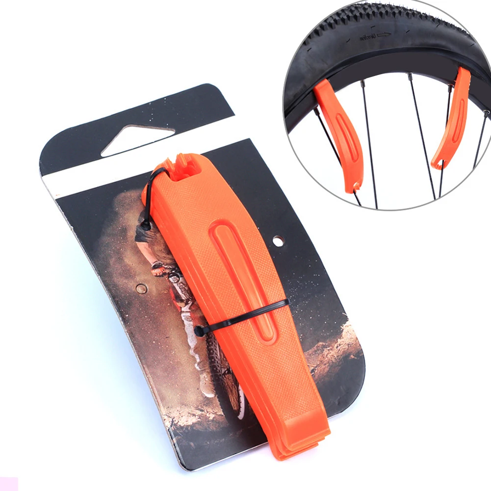 3 Pcs Tire Spoon Ultralight Durable Curved Hardened Plastic Bike Tyre Tire Lever Remover MTB Bike Wheel Repair Tire Tool Orange
3 Pcs Tire Spoon Ultralight Durable Curved Hardened Plastic Bike Tyre Tire Lever Remover MTB Bike Wheel Repair Tire Tool Orange