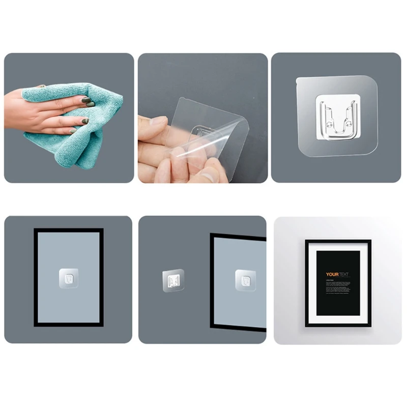 Double-Sided Adhesive Wall Hooks Hanger Strong Transparent Suction Cup Sucker Wall Storage Holder For Kitchen Bathroom
Double-Sided Adhesive Wall Hooks Hanger Strong Transparent Suction Cup Sucker Wall Storage Holder For Kitchen Bathroom