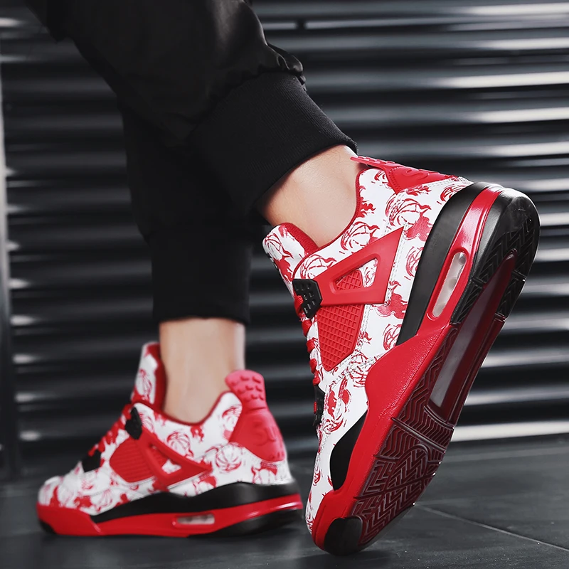Brand Men Sneakers outdoor breathable basketball shoes for men casual zapatos de hombre men jogging shoes red sport shoes men
Brand Men Sneakers outdoor breathable basketball shoes for men casual zapatos de hombre men jogging shoes red sport shoes men