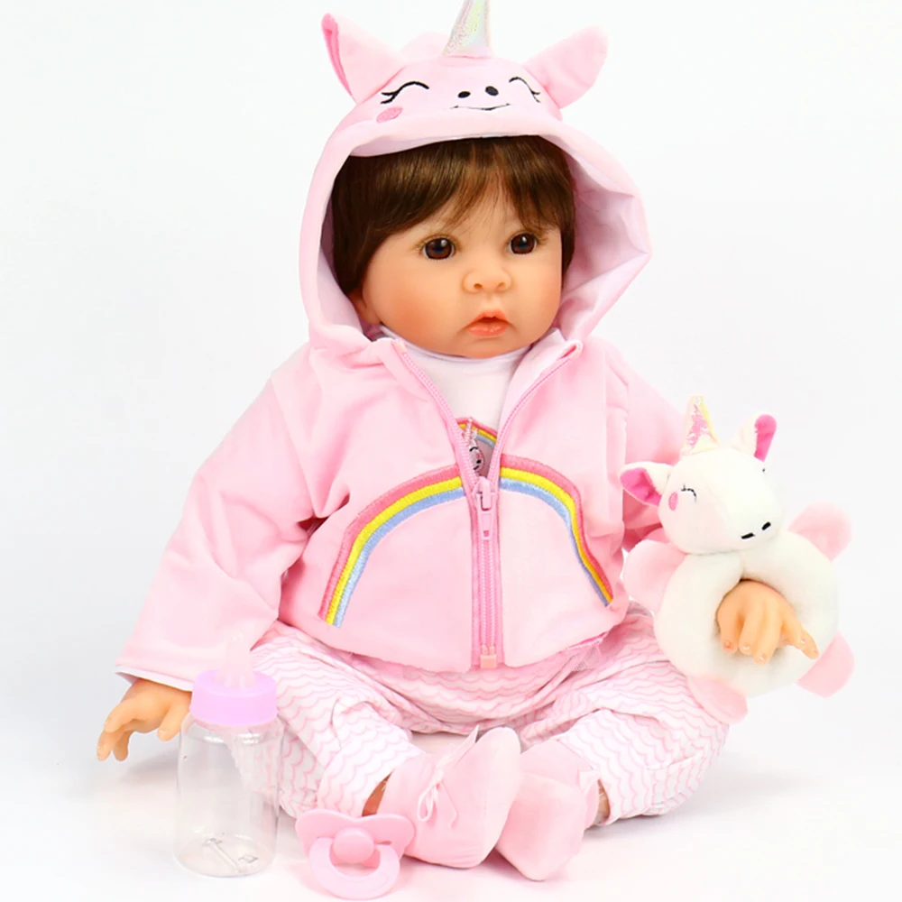 OtardDolls New Arrival Bebe Reborn Doll 21inch Silicone Vinyl Reborn baby dolls Lifelike Bonecas Tollder Toys for Girls Gift lol
OtardDolls New Arrival Bebe Reborn Doll 21inch Silicone Vinyl Reborn baby dolls Lifelike Bonecas Tollder Toys for Girls Gift lol