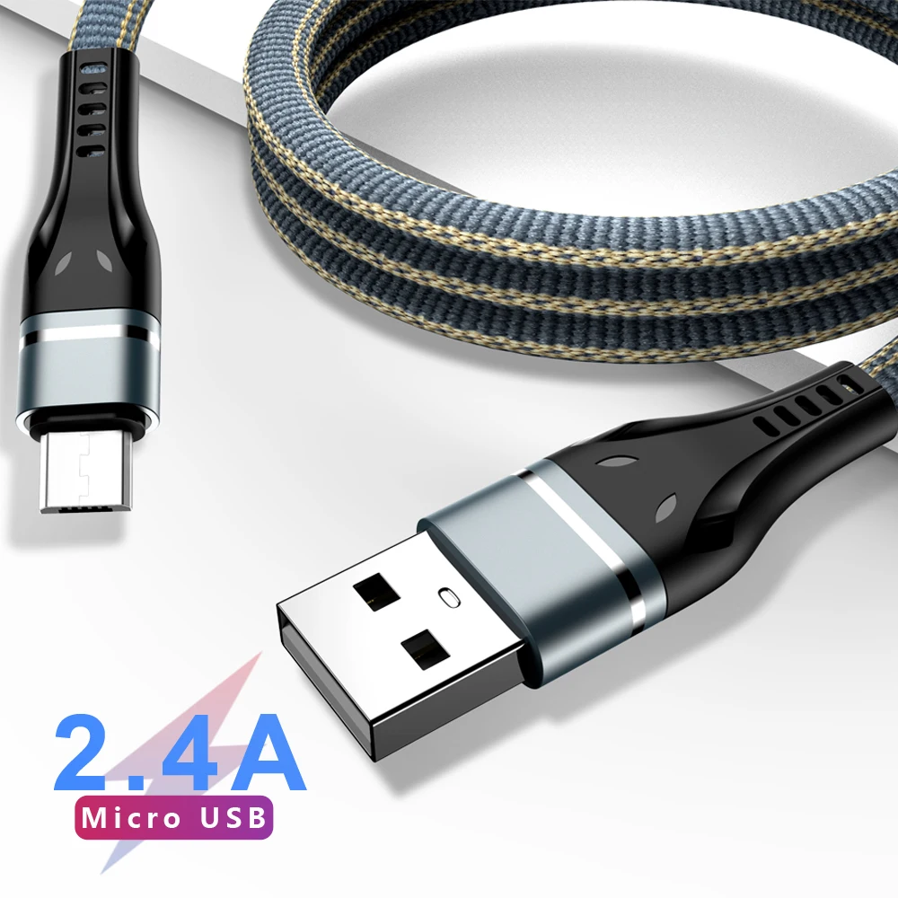 Фото MUSTTRUE плоский кабель 1 м Micro USB зарядное устройство для Samsung Xiaomi Sony - купить