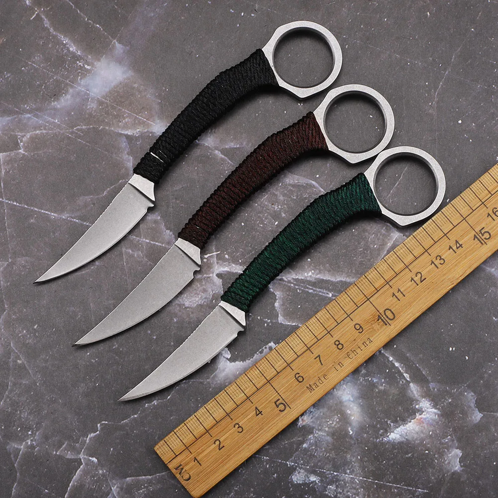 D2 Blade Portable Tactical Camping Hunters Outdoor Climbing Fishing Multi-tool Fixed Knife
D2 Blade Portable Tactical Camping Hunters Outdoor Climbing Fishing Multi-tool Fixed Knife