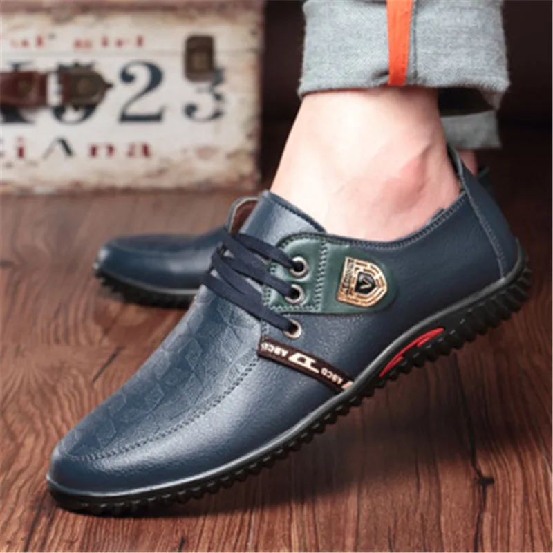 Mens Dress Shoes Fashion Spring Autumn Leisure Lace-Up Leather Shoes Male Oxfords Loafers Men Formal Shoes Zapatos De Hombre
Mens Dress Shoes Fashion Spring Autumn Leisure Lace-Up Leather Shoes Male Oxfords Loafers Men Formal Shoes Zapatos De Hombre