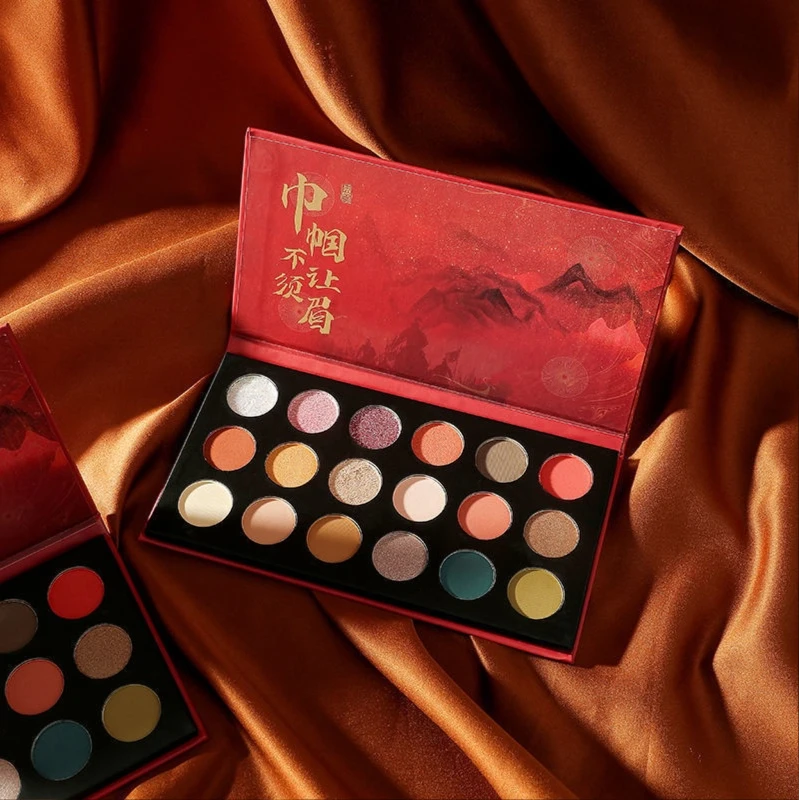 Traditional Chinese style 18 colors Nude Shimmer Matte Eyeshadow Long Lasting Waterproof Eye Pigments Shine Eyeshadow Makeup
Traditional Chinese style 18 colors Nude Shimmer Matte Eyeshadow Long Lasting Waterproof Eye Pigments Shine Eyeshadow Makeup