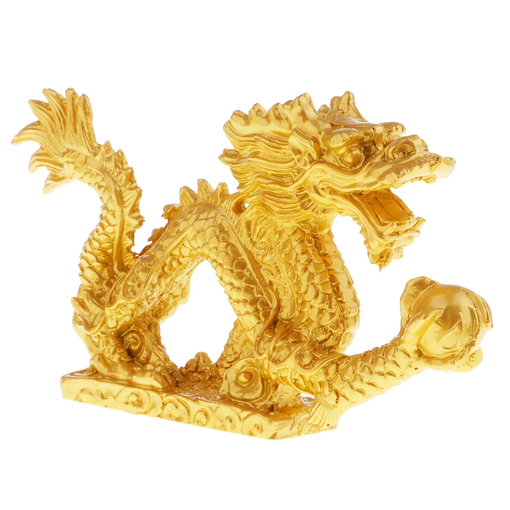 5'' Good Lucky Dragon Figurines and Statue Golden Dragon Animals Sculpture for Home Office Wedding Decor
5'' Good Lucky Dragon Figurines and Statue Golden Dragon Animals Sculpture for Home Office Wedding Decor