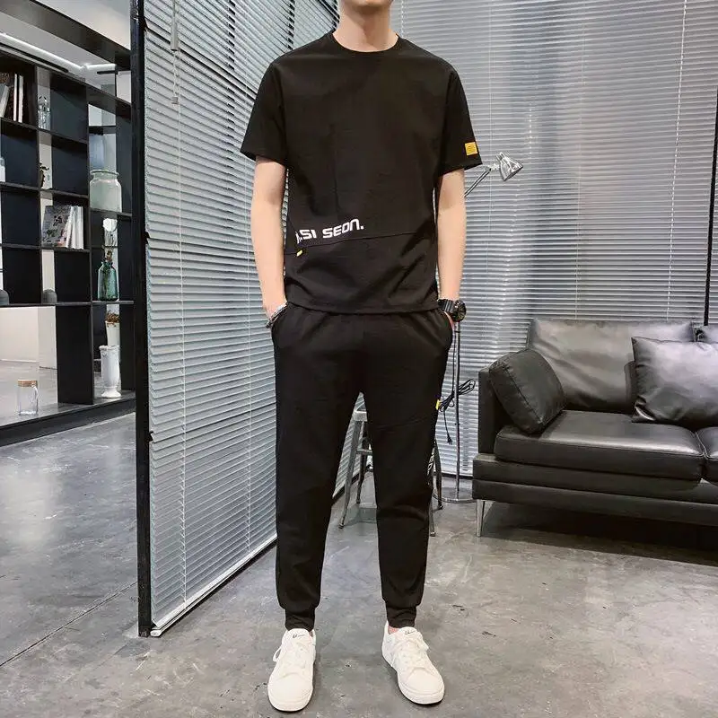 Костюм мужской летний из вискозы и льна, Повседневная футболка с коротким рукавом, красивый дышащий комплект из двух предметов, 2021
Костюм мужской летний из вискозы и льна, Повседневная футболка с коротким рукавом, красивый дышащий комплект из двух предметов, 2021