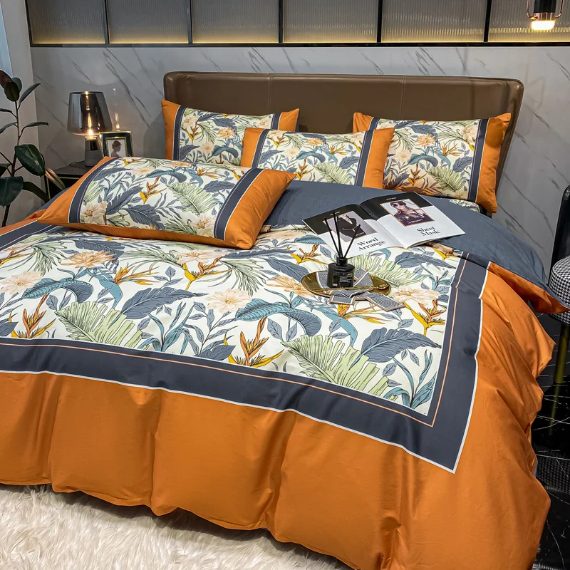 Bedding Set Four Seasons European Style Bedding, Cotton Sheets and Duvet Covers, Home Textiles Nordicos Bedding Set Pillow Case
Bedding Set Four Seasons European Style Bedding, Cotton Sheets and Duvet Covers, Home Textiles Nordicos Bedding Set Pillow Case