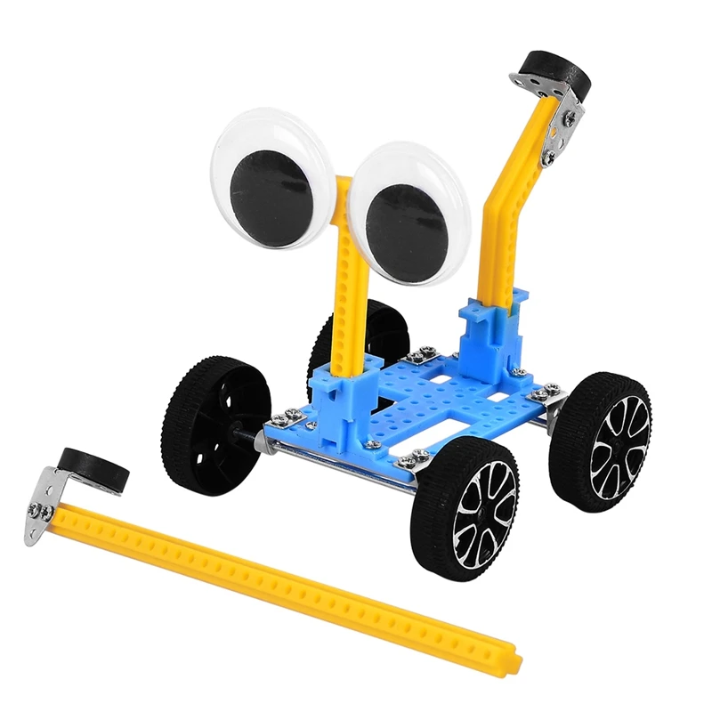 

2 Sets Science STEM Toys for Kids, Electric Motor Solar Powered Car Kit, DIY Science Engineering Experiments Projects