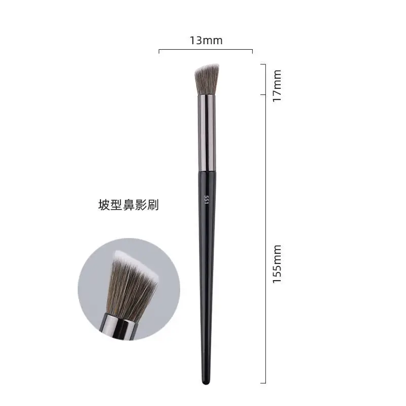 1pc #551 Angled Eyeshadow Makeup brushes Detail Big Eye Nose Shadow Make up brushes cosmetic tools beauty artist Maquillage
1pc #551 Angled Eyeshadow Makeup brushes Detail Big Eye Nose Shadow Make up brushes cosmetic tools beauty artist Maquillage