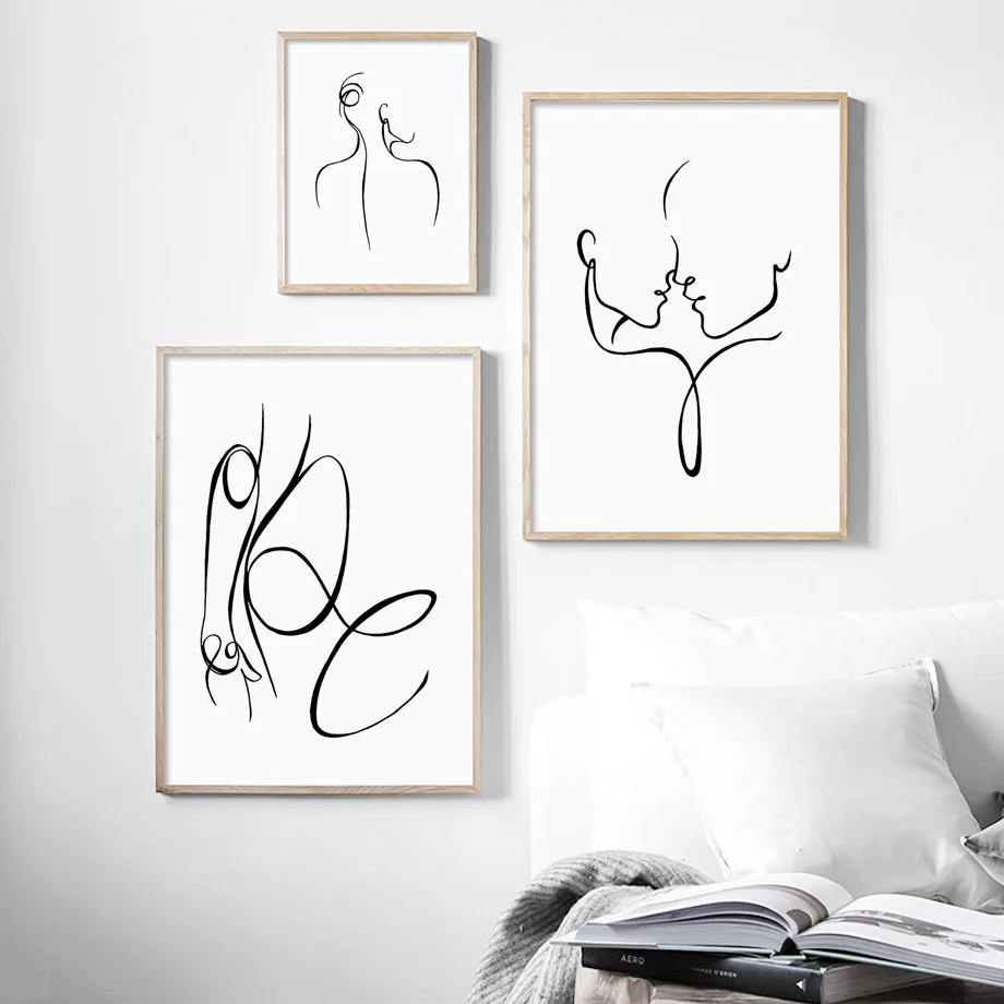 Abstract Sexy Woman Body Line Nordic Posters And Prints Wall Art Canvas Painting Black White Wall For Living Room DecorPictures
Abstract Sexy Woman Body Line Nordic Posters And Prints Wall Art Canvas Painting Black White Wall For Living Room DecorPictures