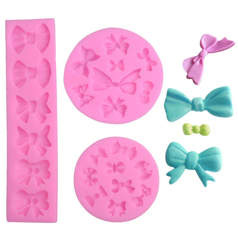 3 Styles Mini Bow Silicone Form Chocolate Mold Wedding Cake Decorating Tools DIY Clay Fondant Baking Mould Kitchen Accessories
3 Styles Mini Bow Silicone Form Chocolate Mold Wedding Cake Decorating Tools DIY Clay Fondant Baking Mould Kitchen Accessories