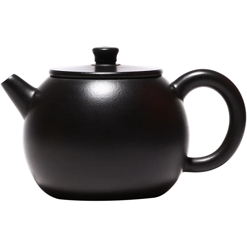 Yixing purple clay teapot hand made Bao Zunwu grey tea pot
Yixing purple clay teapot hand made Bao Zunwu grey tea pot