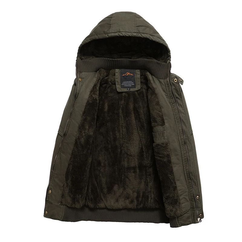 2019 Cargo Coat Men Winter Military Army Outerwear with Velvet Men Jackets Casual Hoodie Warm Coats High Quality Classic Jackets
2019 Cargo Coat Men Winter Military Army Outerwear with Velvet Men Jackets Casual Hoodie Warm Coats High Quality Classic Jackets