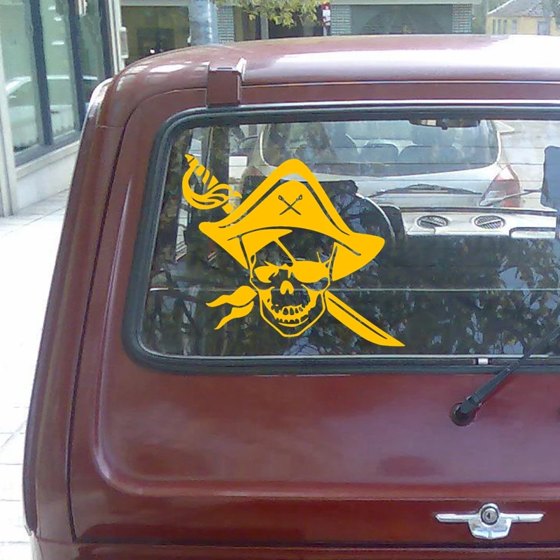 CS-10576# Vinyl Decal Pirate Car Sticker Waterproof Auto Decors on Truck Bumper Rear Window
CS-10576# Vinyl Decal Pirate Car Sticker Waterproof Auto Decors on Truck Bumper Rear Window