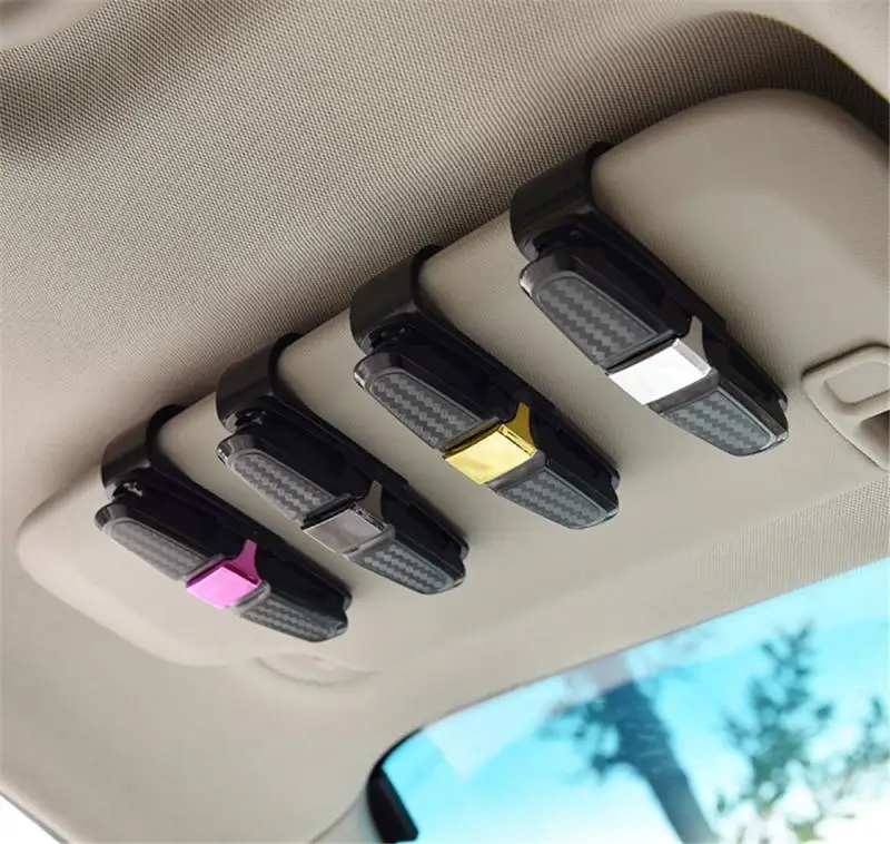 3 In 1Car Sun Visor Sunglasses Holder Clip Universal Ticket Card Clamp Fastener Cip Car Glasses Cases Portable Auto Interior
3 In 1Car Sun Visor Sunglasses Holder Clip Universal Ticket Card Clamp Fastener Cip Car Glasses Cases Portable Auto Interior