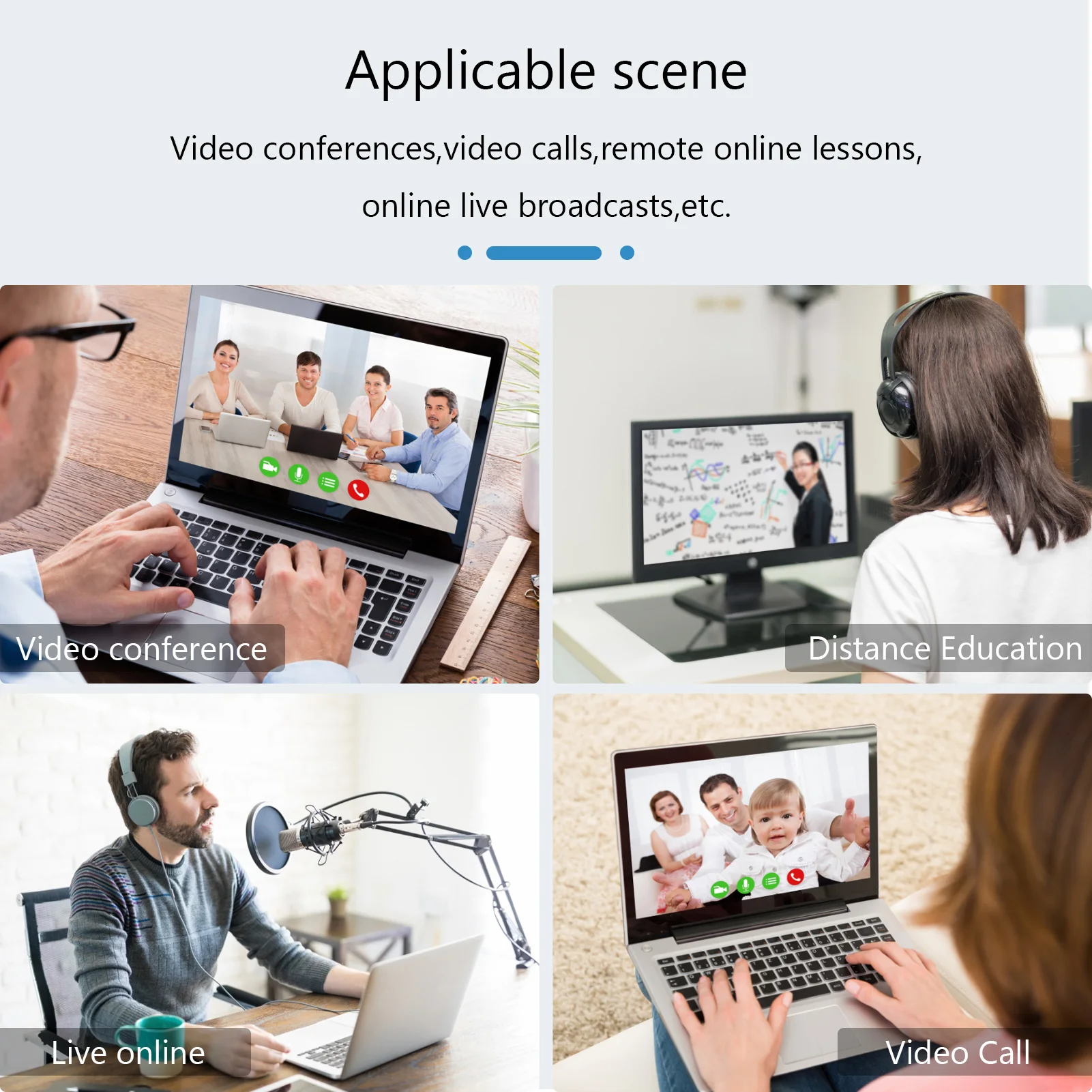 1080P Full HD Webcam USB Computer Camera With Ring Fill Light Microphone For Live Streaming,Conferencing, Video Chatting, Gaming
1080P Full HD Webcam USB Computer Camera With Ring Fill Light Microphone For Live Streaming,Conferencing, Video Chatting, Gaming